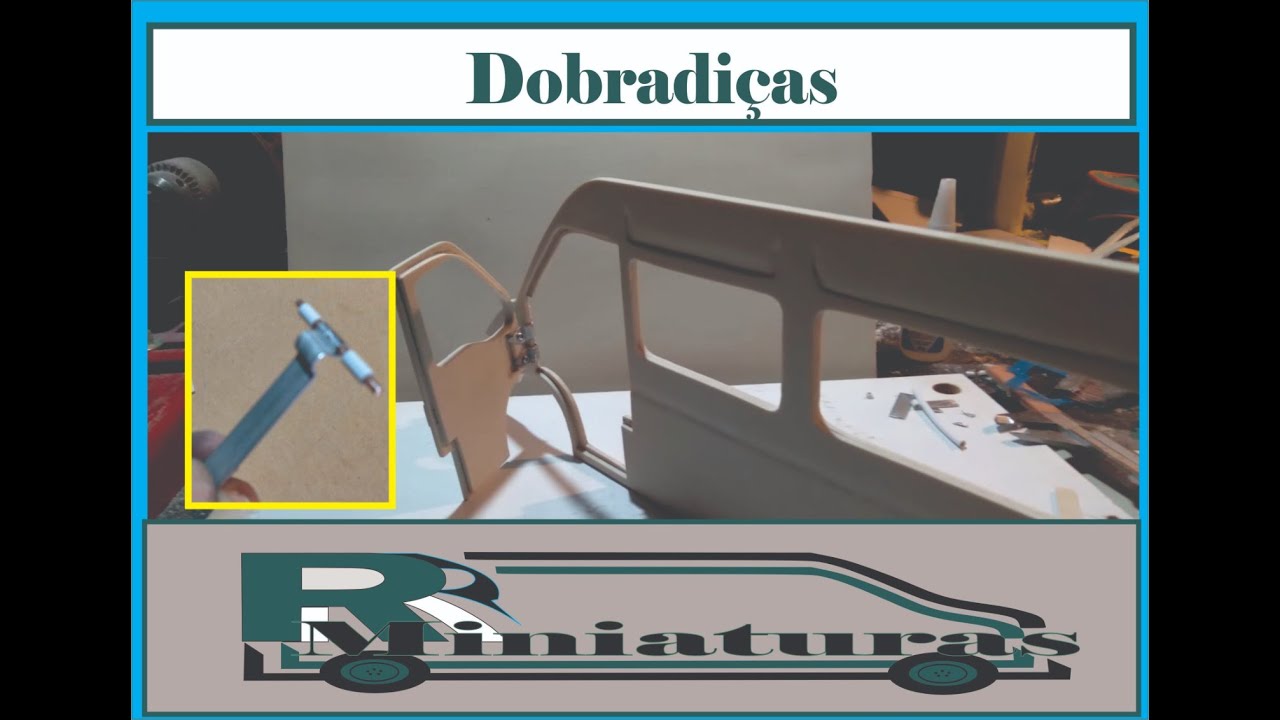 (08 Master)Como fazer as Dobradiças Das Miniaturas!