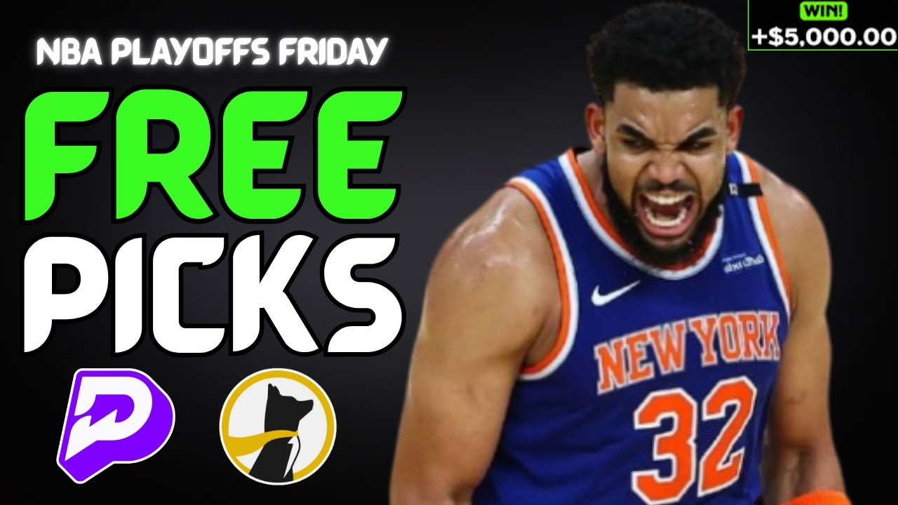 (4 FREE PICKS✅) BEST NBA PLAYOFFS FRIDAY PRIZEPICKS TODAY | FREE PLAYER PROPS & PREDICTIONS MAY 8th