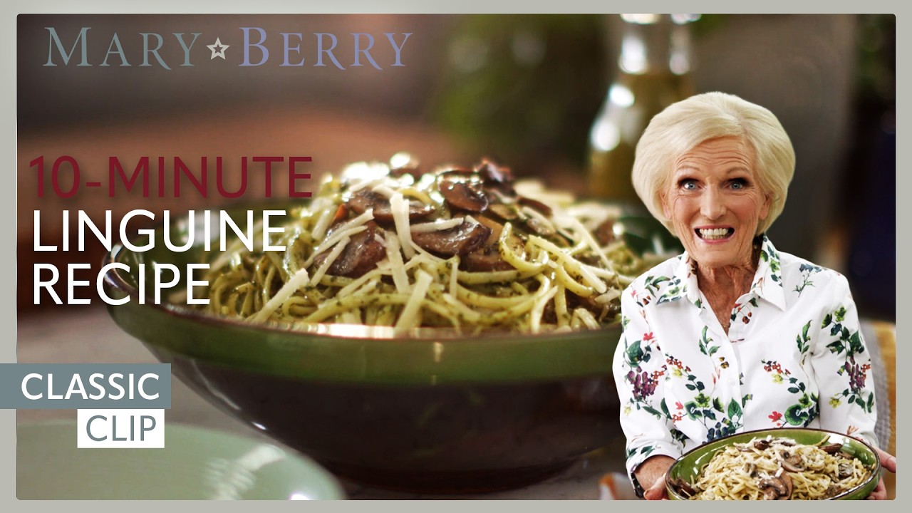 10-Minute Linguini Dish | Classic Mary Berry | Mary Berry