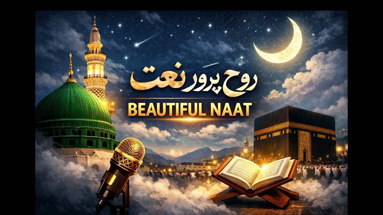 Rooh Parwar Naat | Beautiful Naat | Madina Aur Makkah Ki Mohabbat