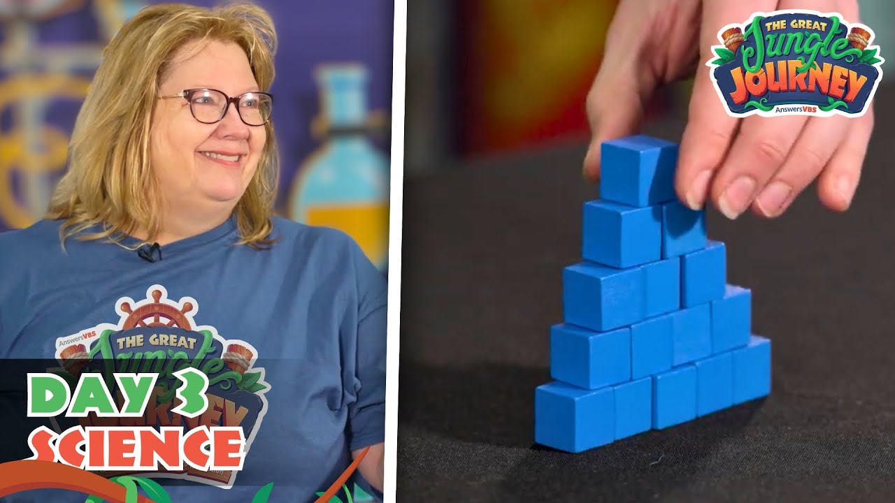 Tower of Babel Experiment! | The Great Jungle Journey VBS: Day 3 Science