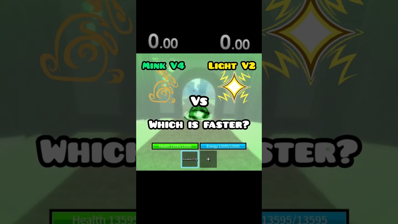 Mink V4 Vs Light V2 - Speed test