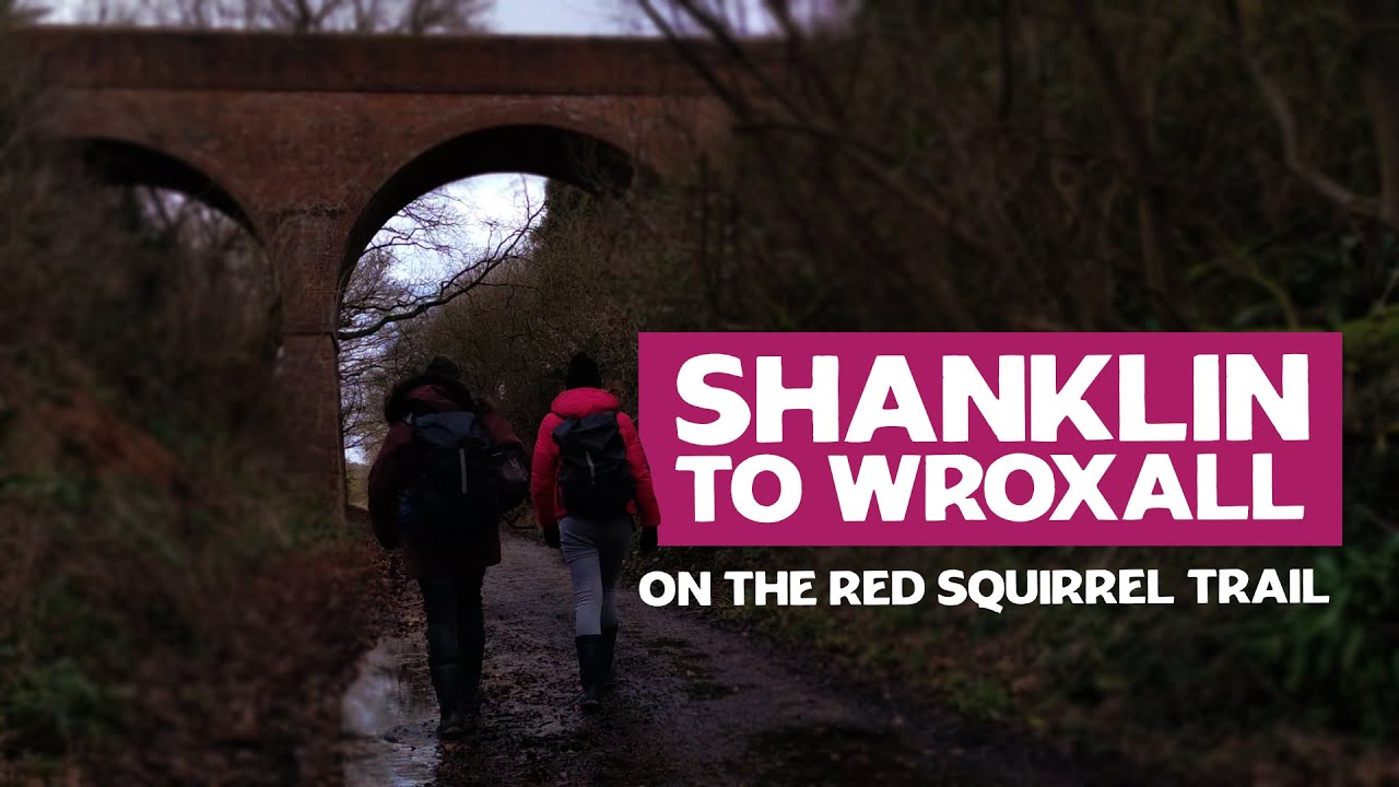 Shanklin to Wroxall on the Red Squirrel Trail - Isle of Wight