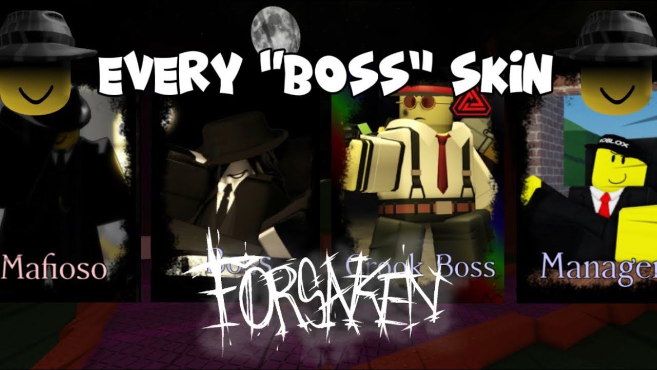 WINNING With “Boss” Skins In Roblox Forsaken
