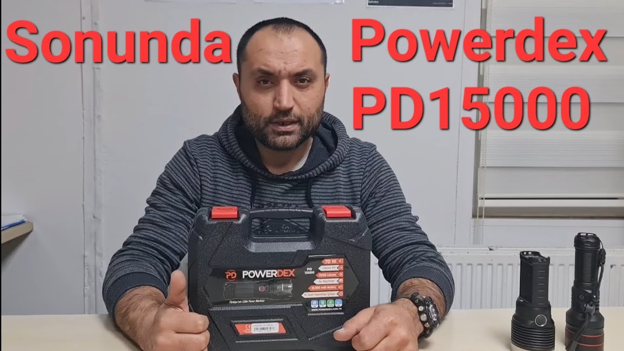 Powerdex PD15000 Zumlu El Feneri. Fikrimi Merak Edenler İçeri Buyursun.