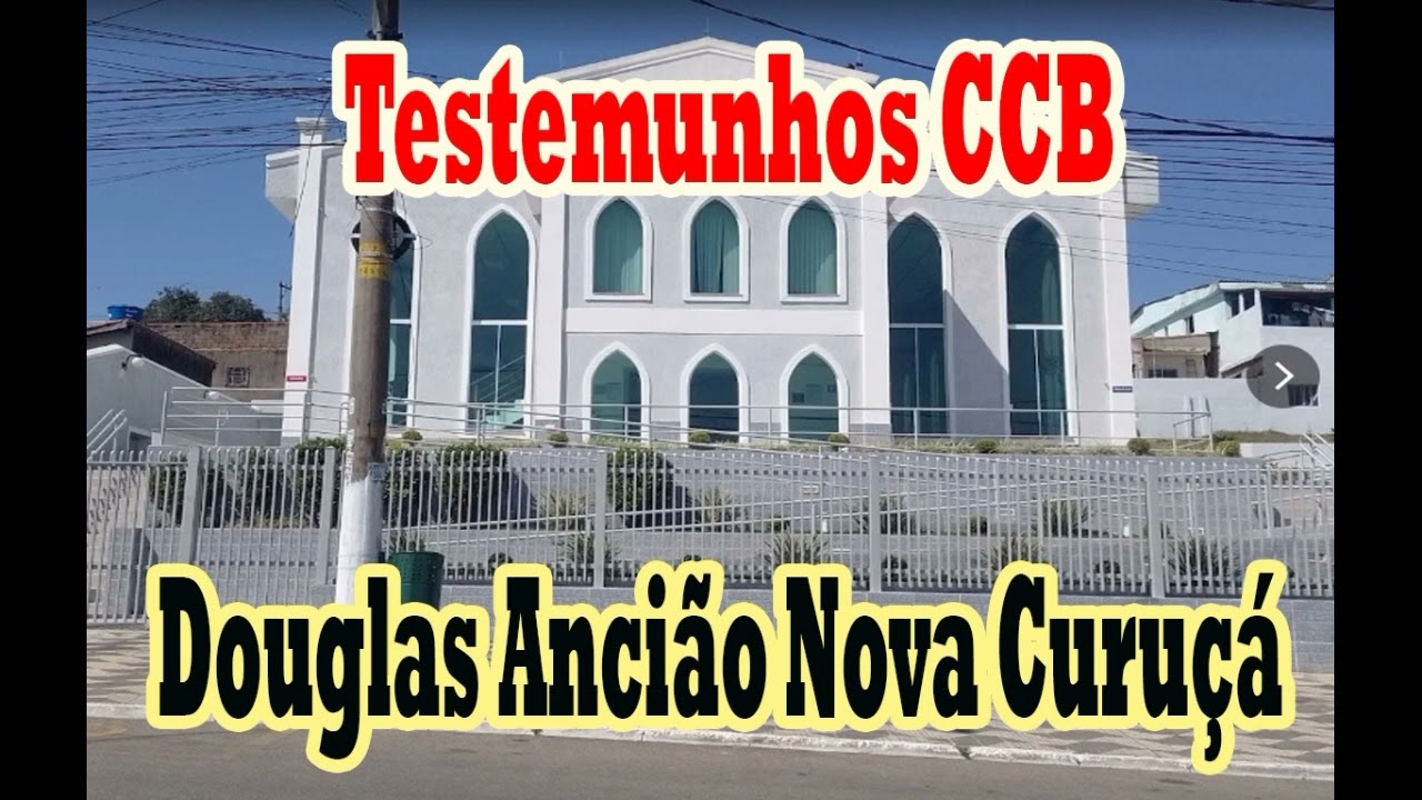 Irmão Douglas Ancião nova curuça conta varias obras