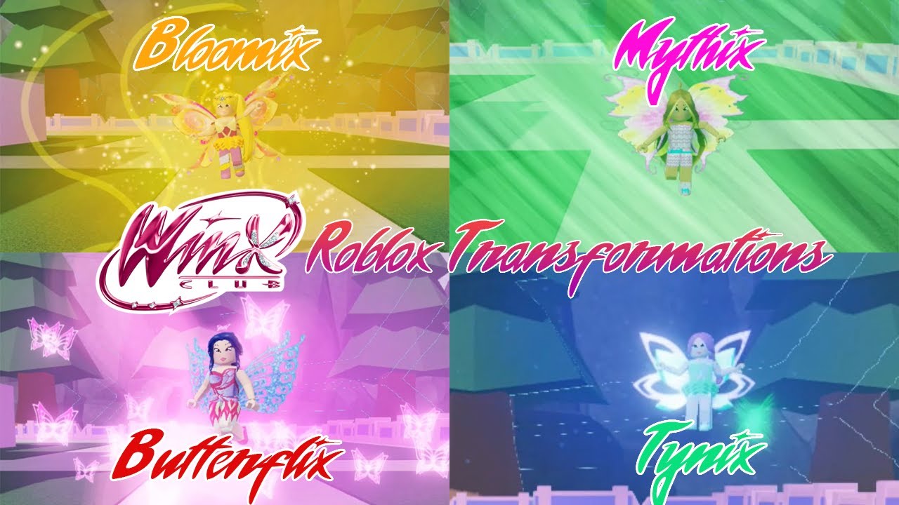 Roblox - Winx Transformation (Bloomix to Tynix) French