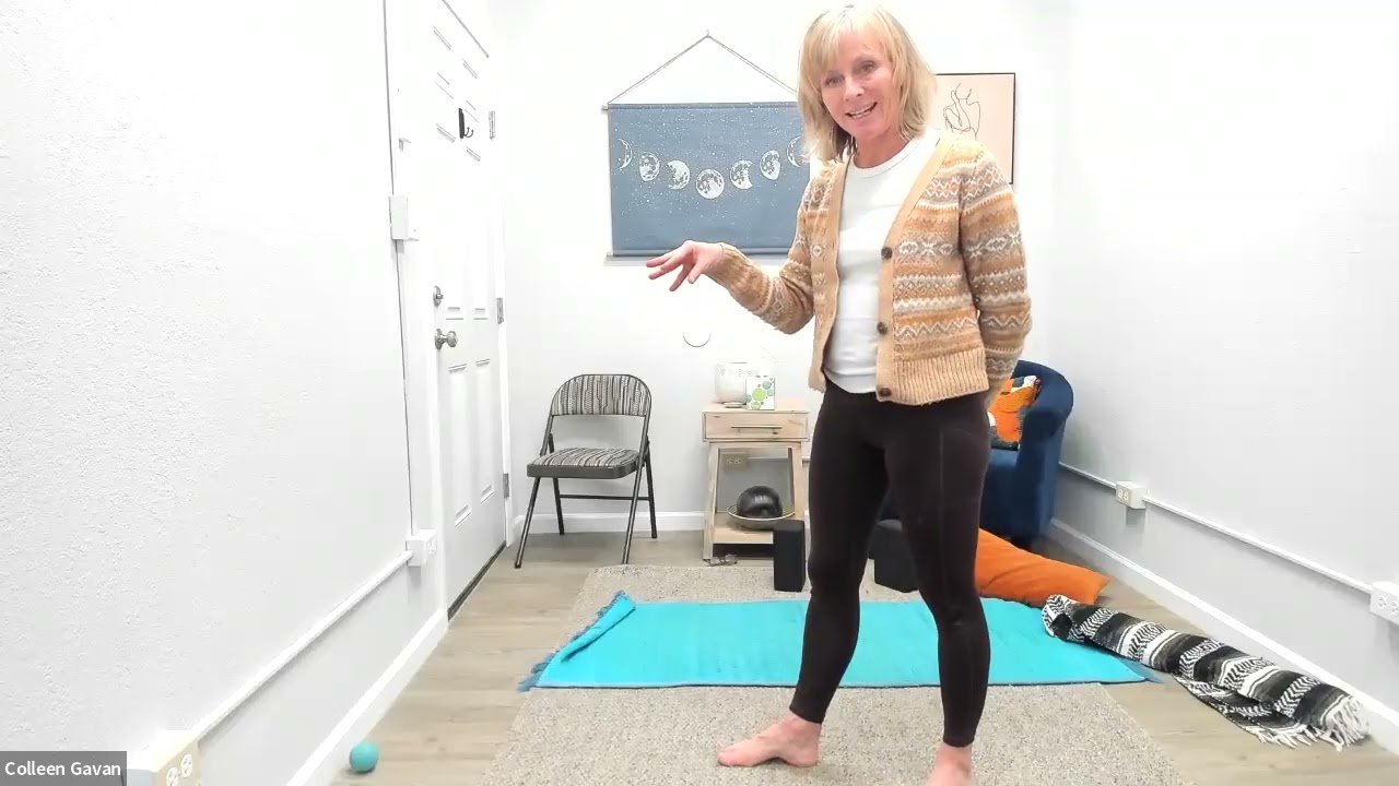 27 min  Therapeutic Yoga Clip  feet & Ankles