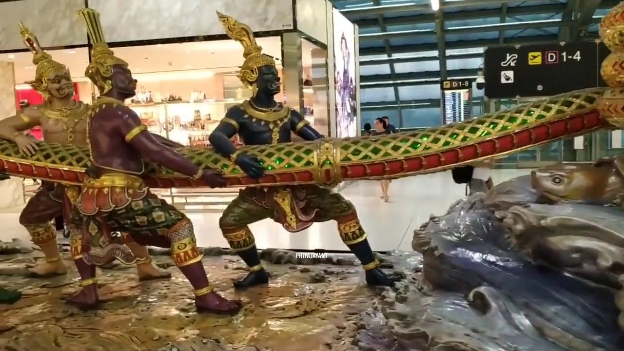 Thailand Suvarnabhumi Airport #thailand #airport #priyajayant
