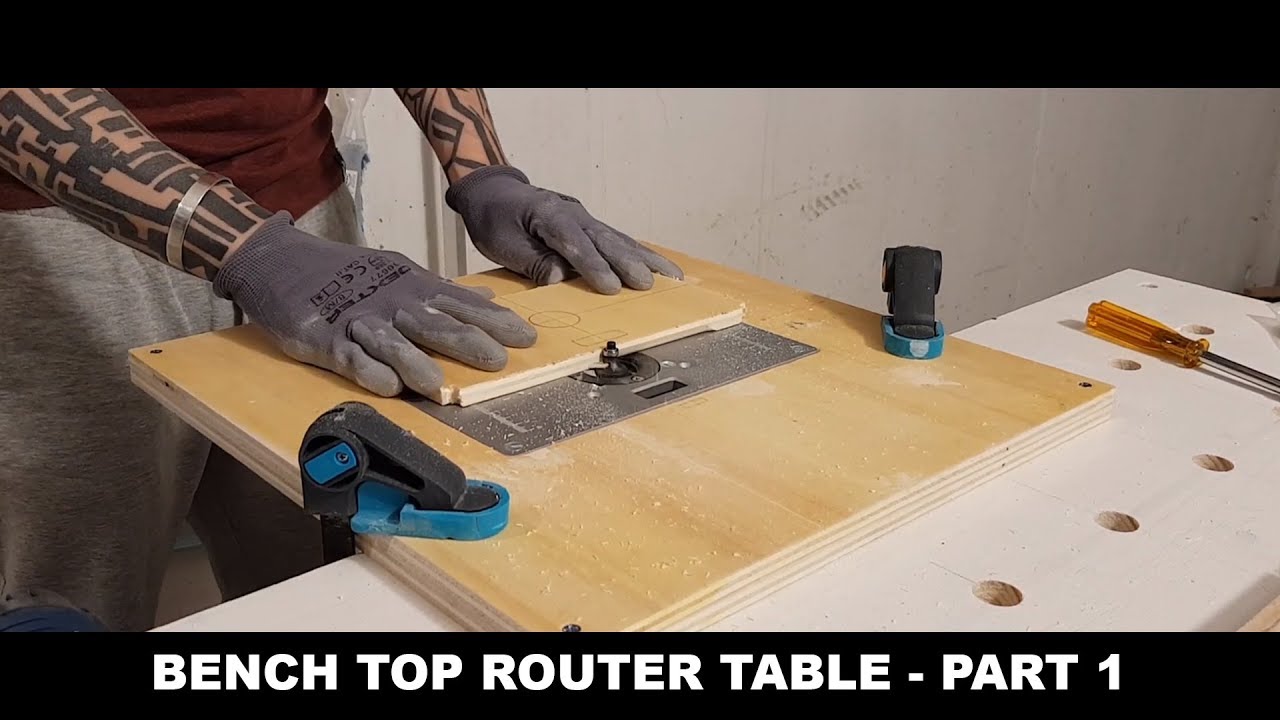Bench top router table - KATSU 101750 - Part 1