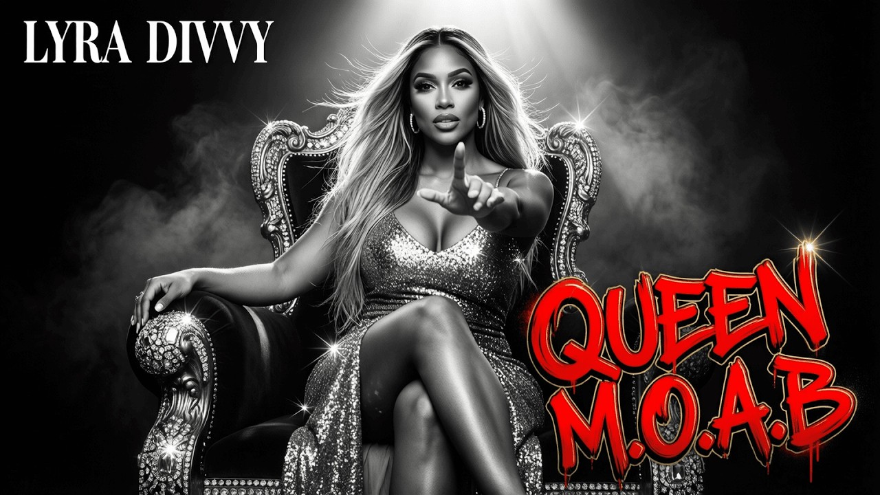 lyra divvy - Queen M.O.A.B. (official Lyric Video) 🎤 | HipHop Music | #Bold #confidence
