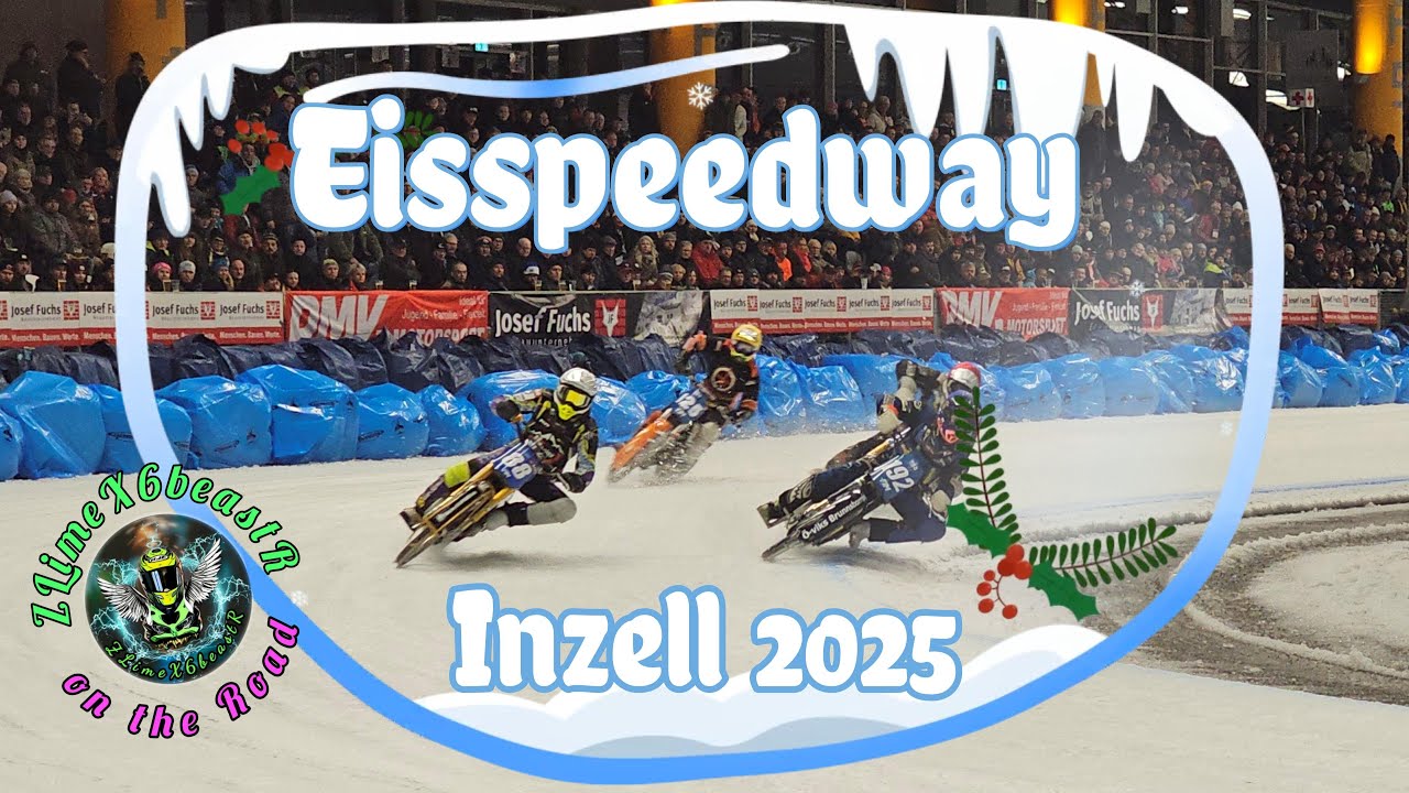 🏍Faszination Eisspeedway❄️Ablauf, Action, Interview und vieles mehr👌
