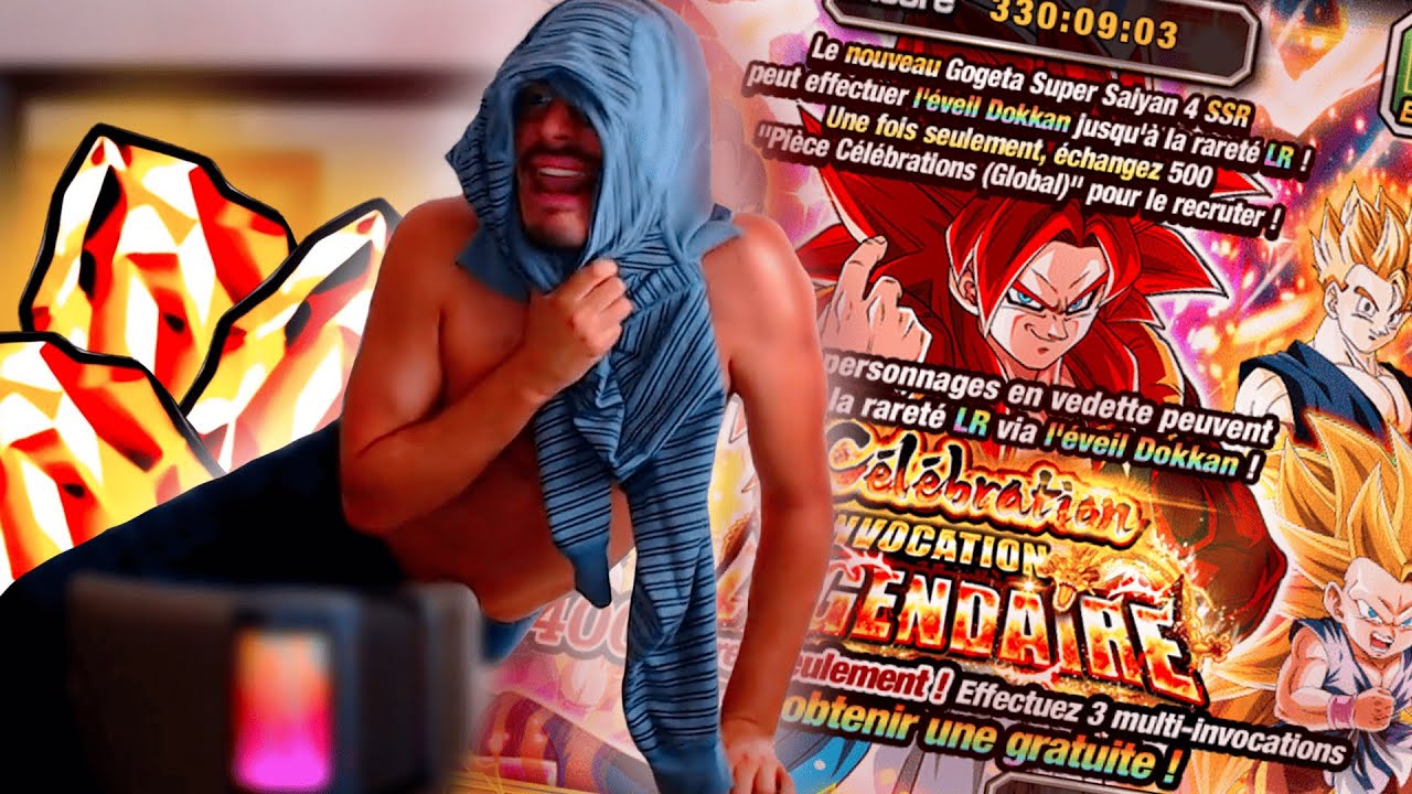 LA PLUS GRANDE INVOCATION DE L'HISTOIRE POUR GOGETA 4 ! DBZ DOKKAN BATTLE