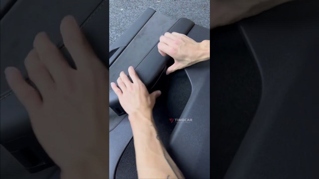 Tesla Model Y / 3 Ambient Light Installation Instruction - Laser Carving Version Door Strip