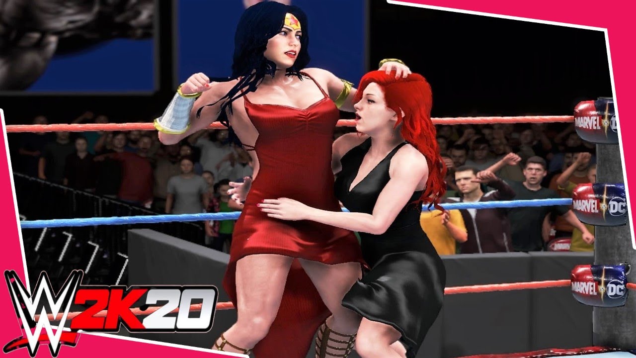 WWE 2K20 | WONDER WOMAN V MARY JANE WATSON! | Requested Bearhug Formal Wear Match