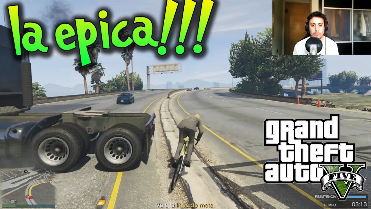GTA V CAMIONES VS BICIS!! NO CONFÍAN EN MI Y HAGO LA MAS EPICA!! xFaRgAnx