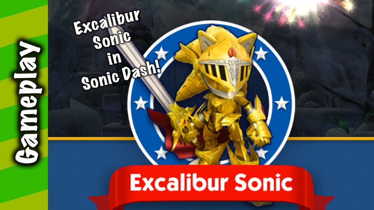 Sonic Dash -Excalibur Sonic Gameplay