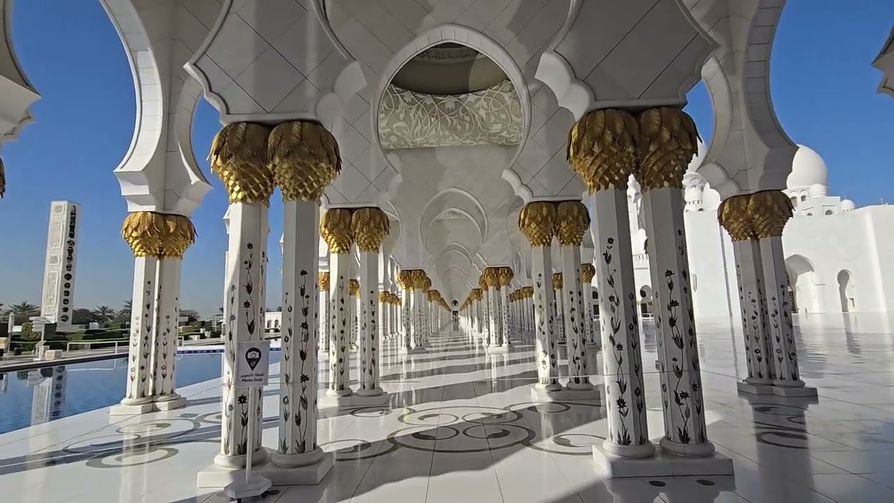 Sheikh Zayed Grand Mosque in Abu Dhabi (아부다비 셰이크자이드 그랜드 모스크 2) #Abu Dhabi