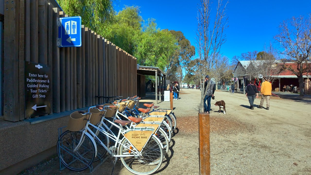 Port of Echuca Walking Tour 2025 | Historic Murray River Stroll 