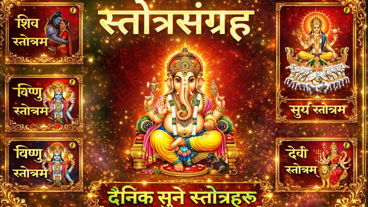 All Stotram Collection | Devi Shiva Vishnu Ganesh Surya Stotra | Daily Morning Mantra