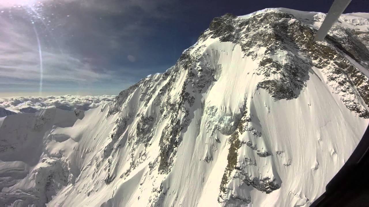 Il Monte Rosa dall'alto- 10.04.2016