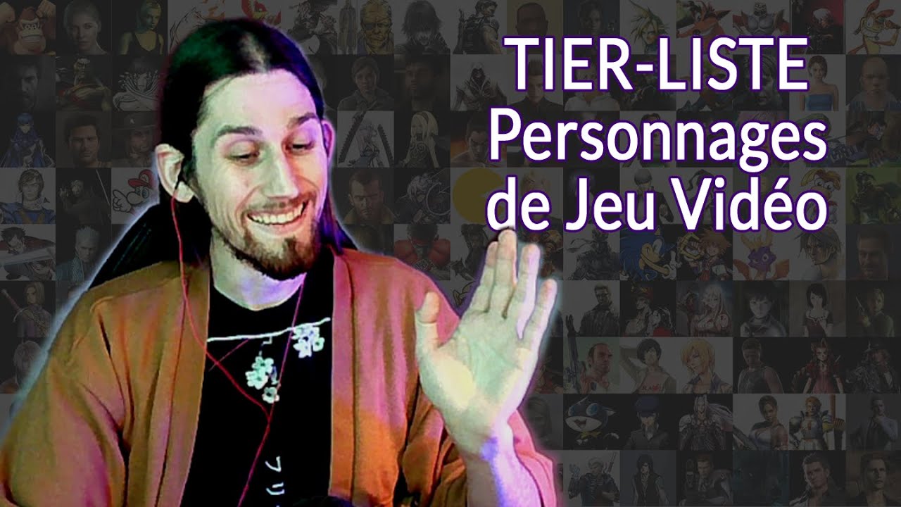 Tier-Liste des Personnages du Jeu Vidéo