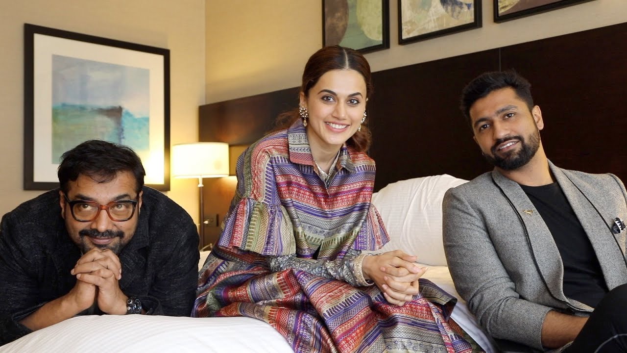 Husband Material stars Taapsee Pannu, Vicky Kaushal & Anurag Kashyap | TIFF 18
