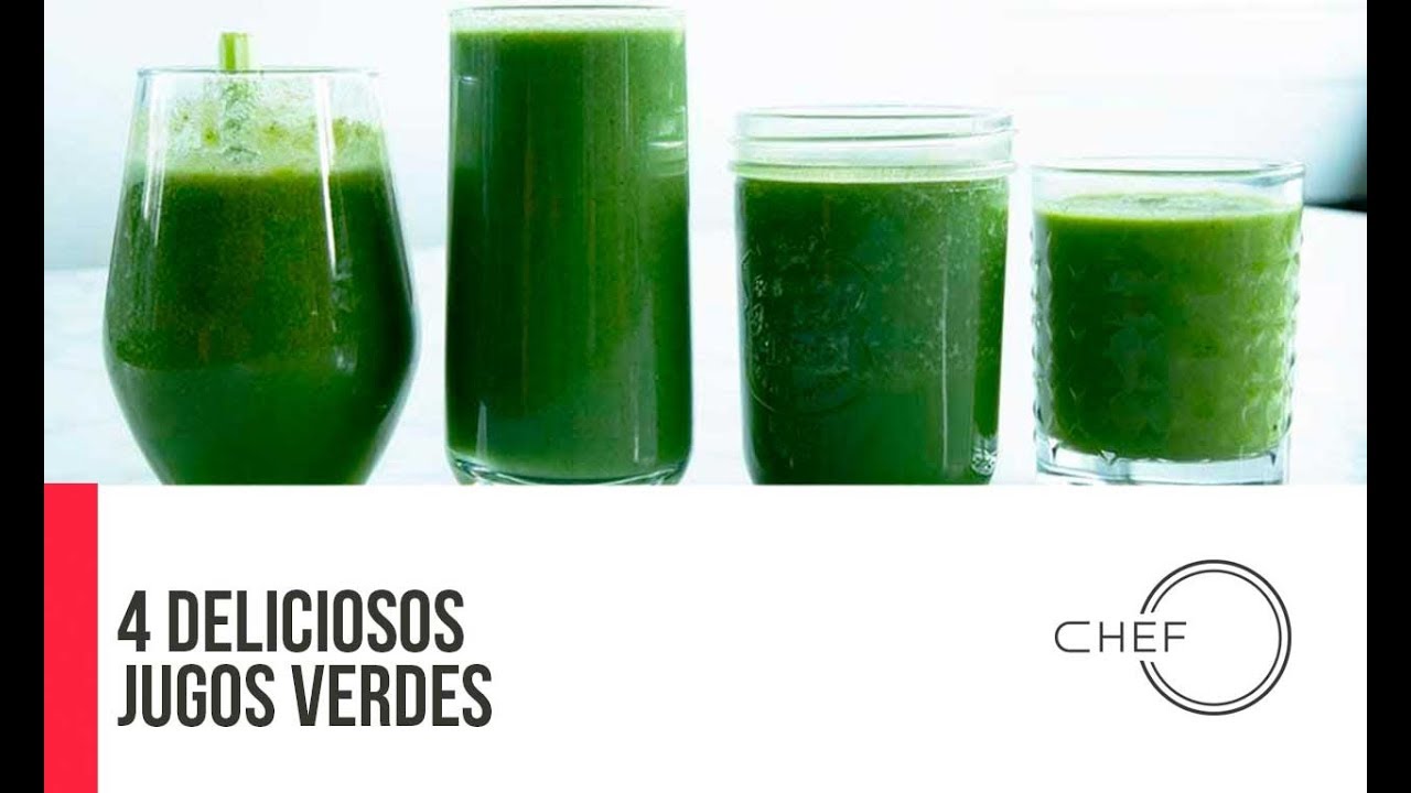 Cómo ELIMINAR lo que tu cuerpo no necesita con estos 4 Jugos Verdes