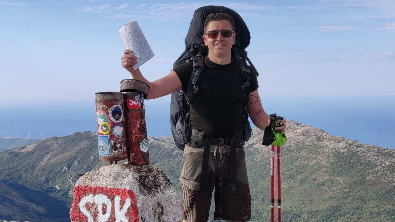Primorska Planinarska Transverzala (PPT). Montenegro, September 2021
