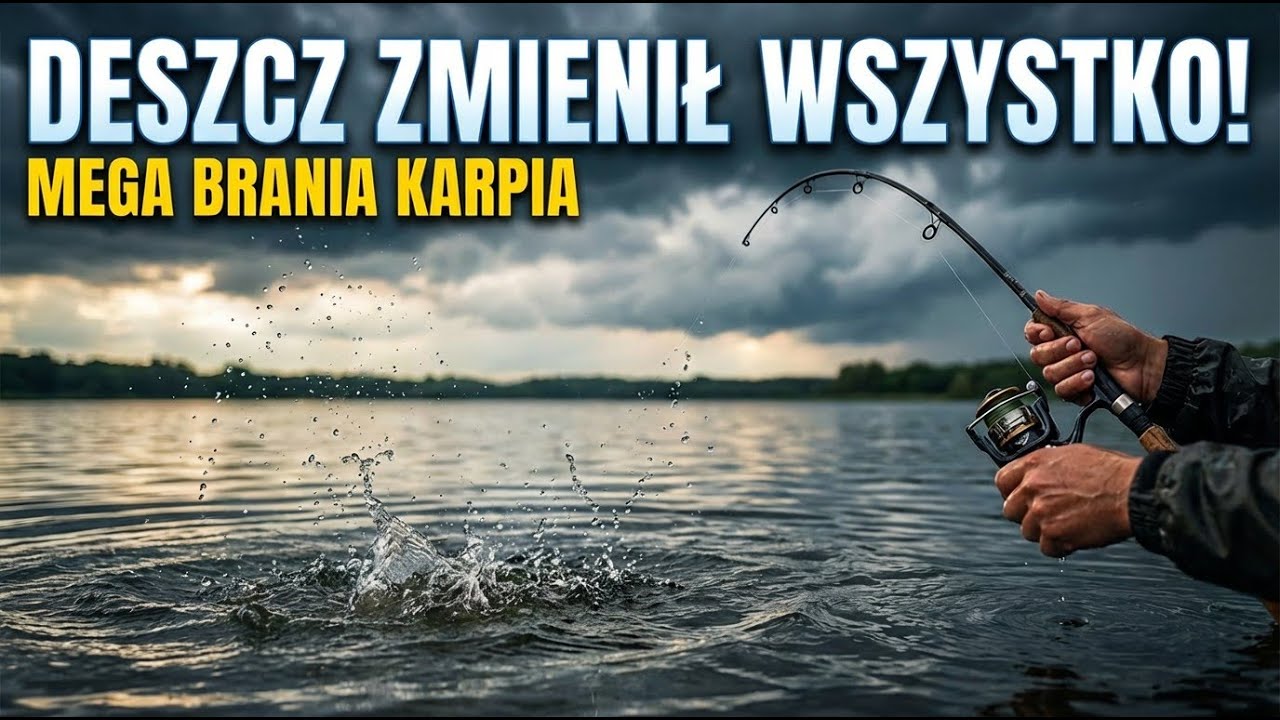 Deszcz Zmienił Wszystko - Mega Brania Karpia po Burzy!