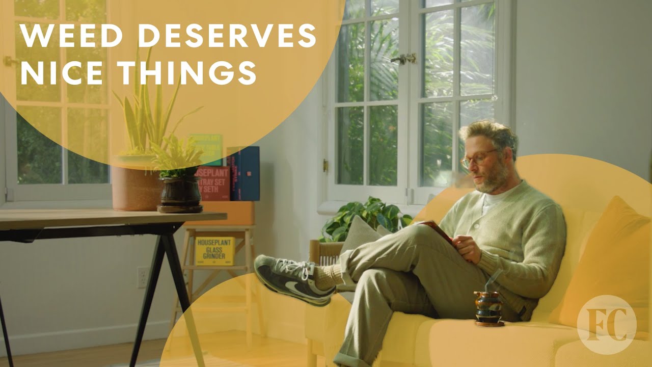 Seth Rogen Believes Weed Smokers Deserve Nice Things | Fast Company