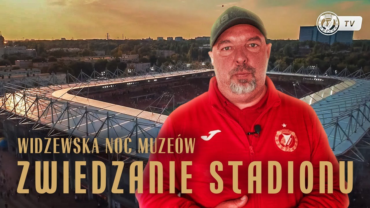 Zwiedzanie stadionu Widzewa - Noc Muzeów On-Line