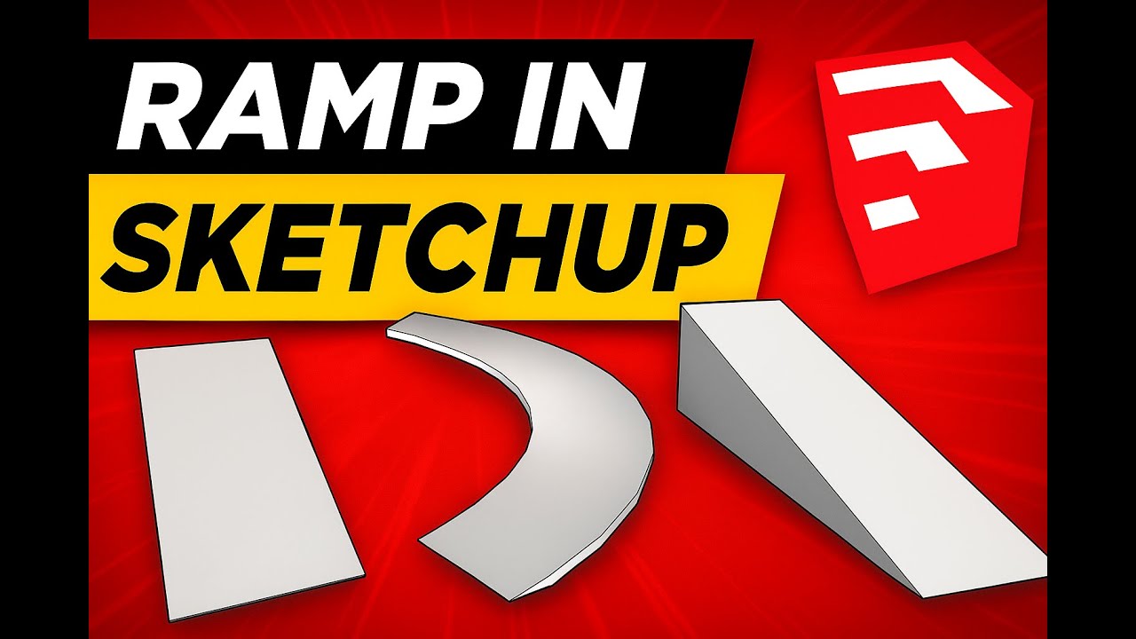 How to Create a Perfect Ramp in SketchUp Step-by-Step Tutorial!