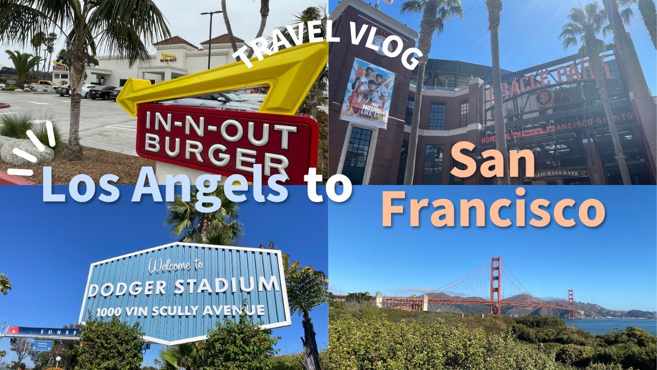 アメリカ一週間Vlog　ロサンゼルス→サンフランシスコ