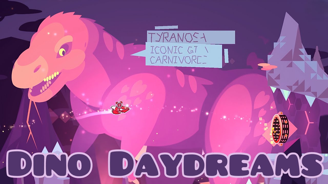 &ldquo;Dino Daydreams&rdquo; by Glubfuberz (LEGENDARY/ALL COINS) | Geometry Dash Daily Level #224 