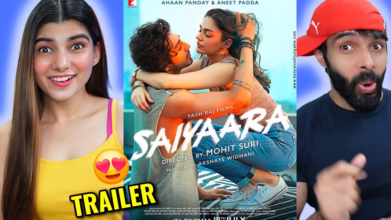 Saiyaara Trailer Reaction | Ahaan Panday | Aneet Padda | Mohit Suri | Releasing 18 July 2025