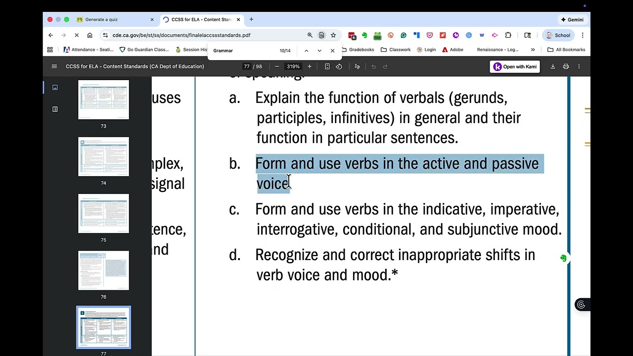 Creating a Quiz with Google Gemini