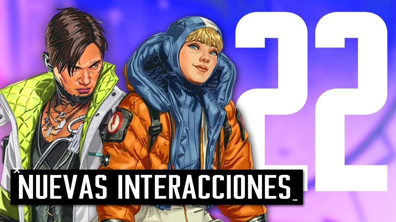 •TODAS• Nuevas Interacciones Apex Legends #Shockwave | Season 22 - Español
