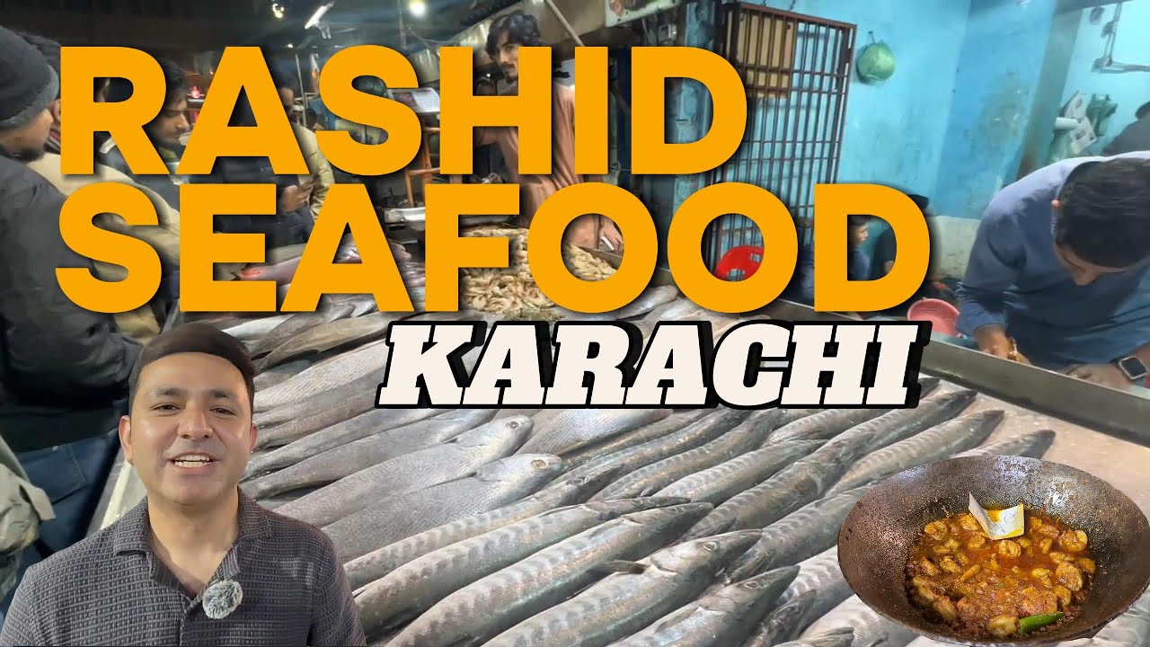 Houston to Karachi: Rashid Seafood | Prawn Karahi, Grilled Prawns & Fish Feast!