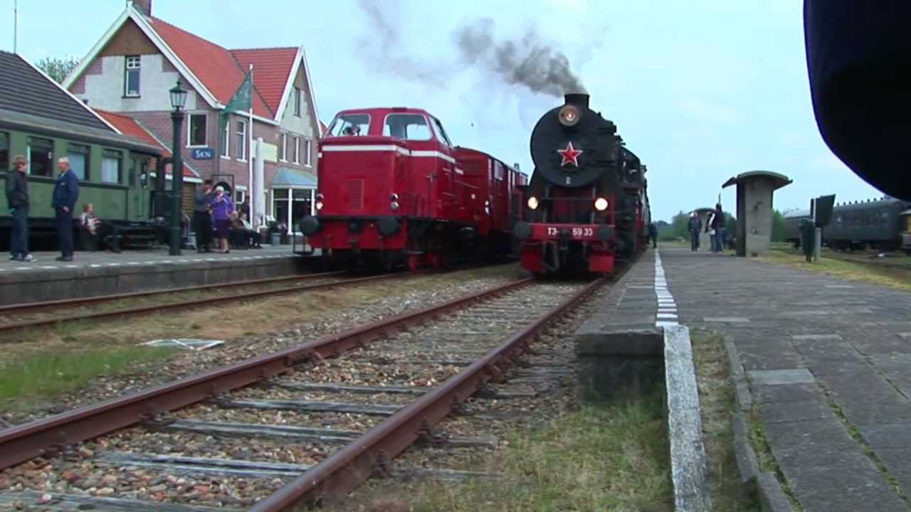 Stoomtrein - Goederenvervoer in Stadkanaal (HD) Museumspoorlijn STAR