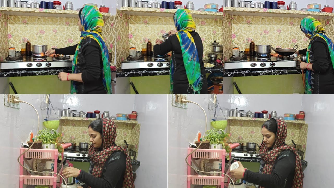 🌺 वक्त के साथ कितना कुछ बदल जाता है 🥹 घंटों की मेहनत ठंड में पहली बार बनाया❤️Gajar ka halwa 🍲