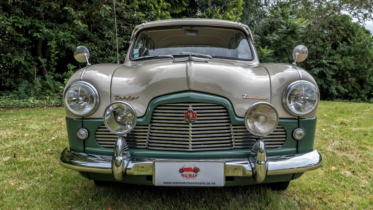1955 Zephyr Zodiac (VIDEO) - Waimak Classic Cars - New Zealand