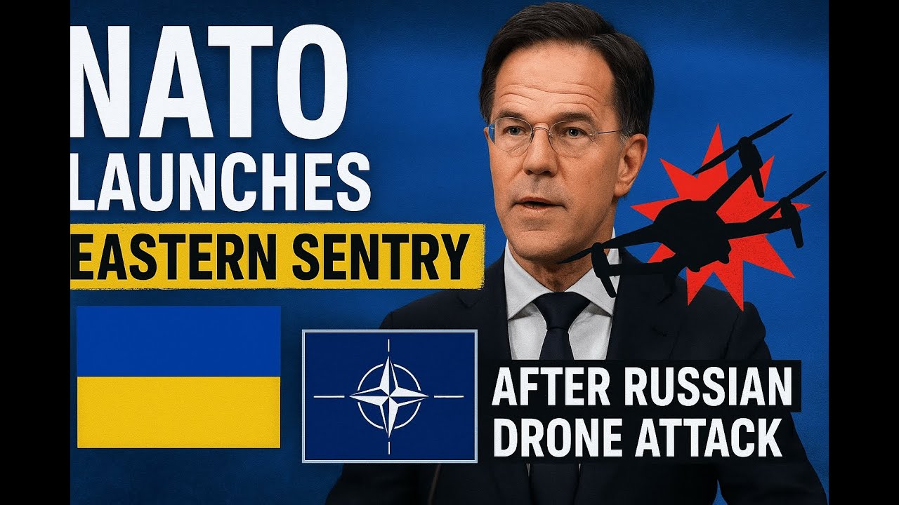 NATO Launches Eastern Sentry After Russian Drone Attack on Poland | Europe&nbsp;on&nbsp;High&nbsp;Alert