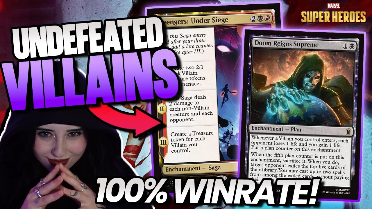 My Most SUCCESSFUL Marvel Early Access Brew!🔥 | Grixis Villains | Standard MTG Arena