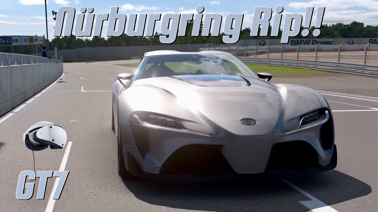 Toyota FT 1 Concept Sports Car...in VR!!