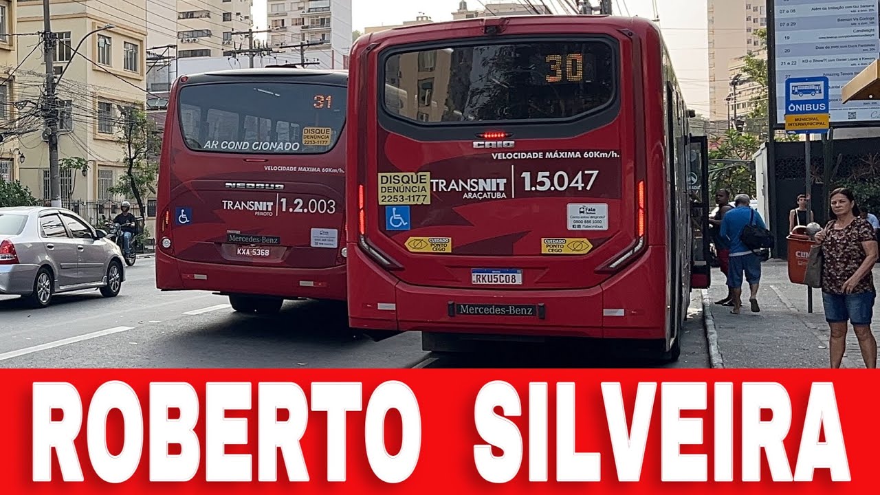Avenida Roberto Silveira (Niterói, RJ) Movimentação de Ônibus #91
