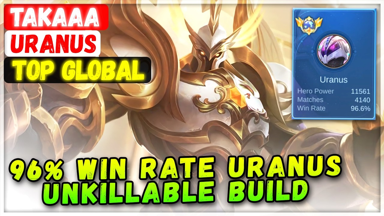 Сборка для Урана с 96% вероятностью победы [Лучший Уран в мире] Takaaa - Эмблема и сборка для Mob...