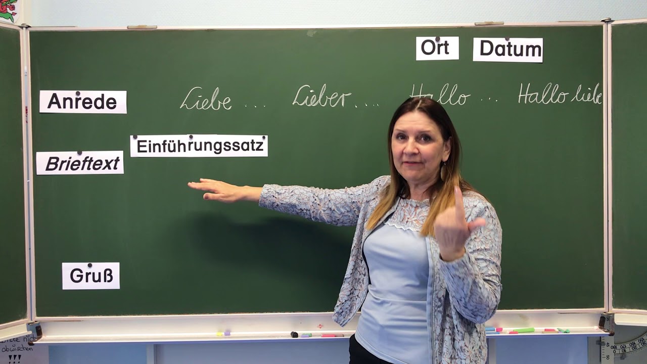 Deutschunterricht  in der Grundschule: Briefe schreiben Teil 2