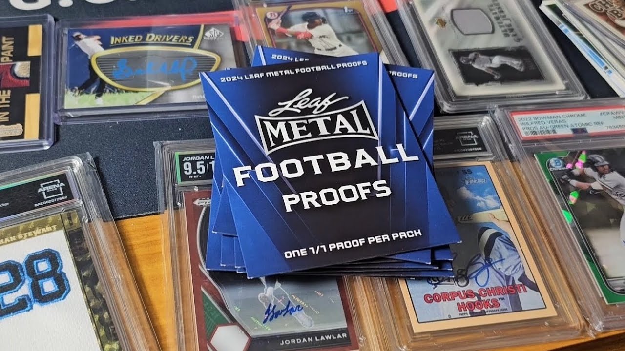 Opening 2024 Leaf Metal Football Proof Packs &ndash; 1/1 Edition