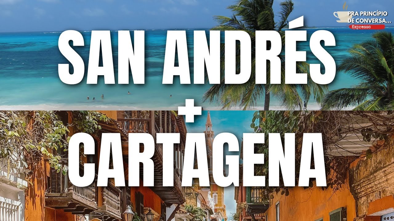 Descubra as praias paradisíacas de San Andrés e o charme histórico de Cartagena